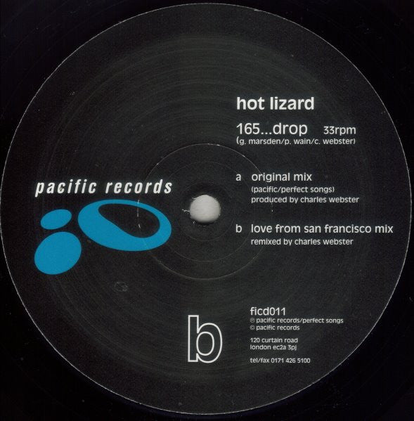 Hot Lizard - 165...Drop 2xLP [Pacific] ficd011