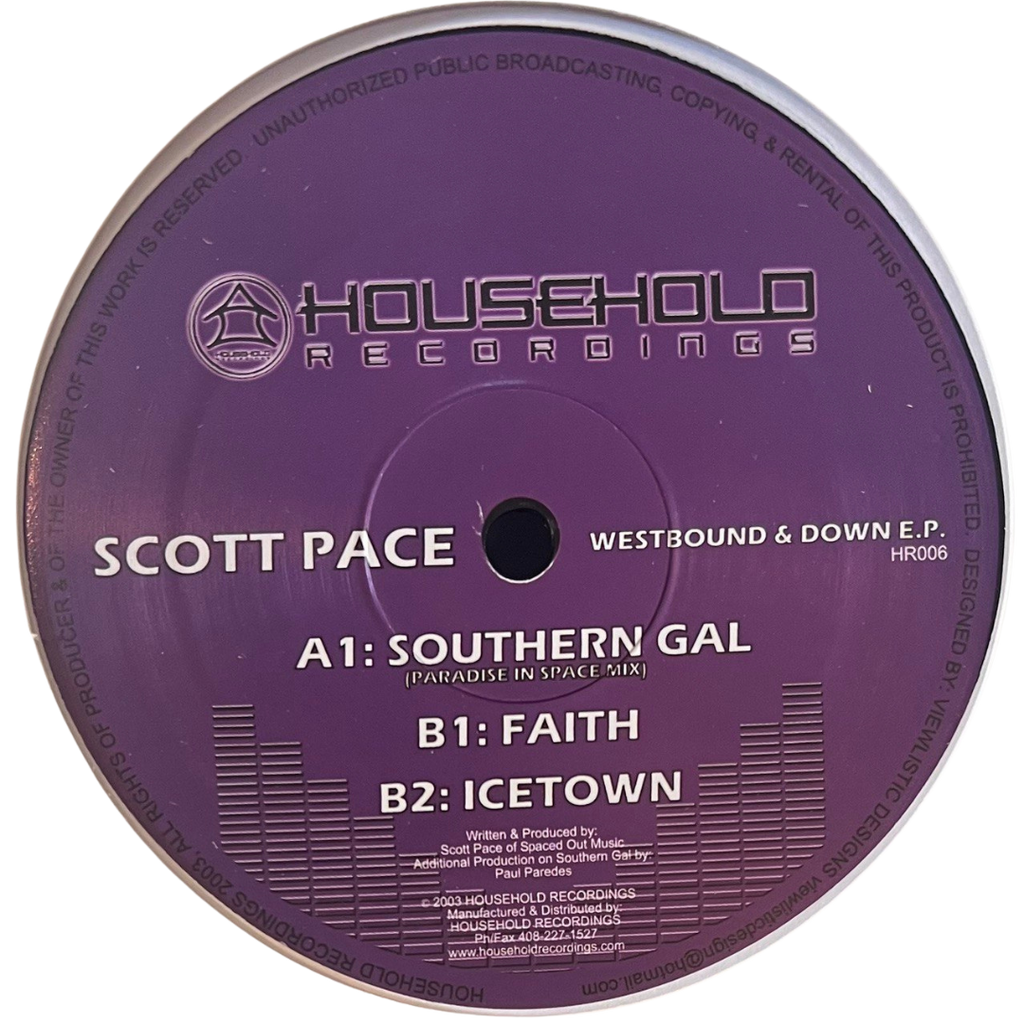Scott Pace - Westbound & Down EP [Household] HR006