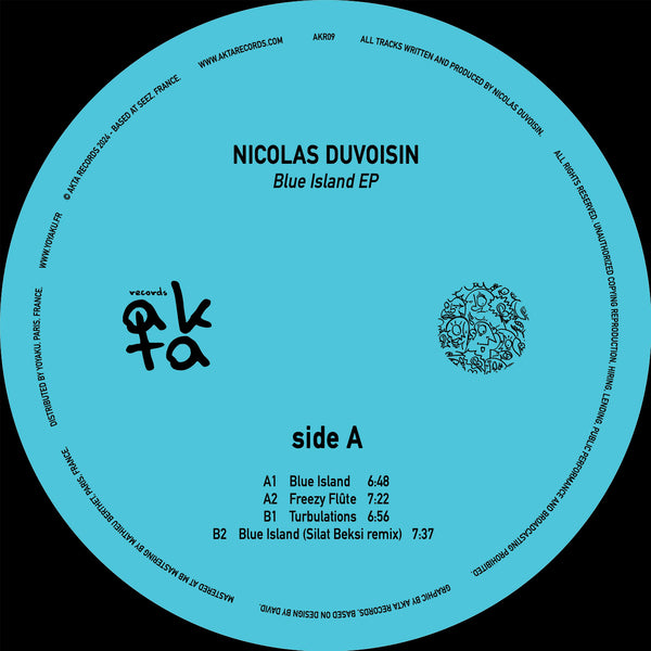 Nicolas Duvoisin - Blue Island EP [Akta Records] AKR09