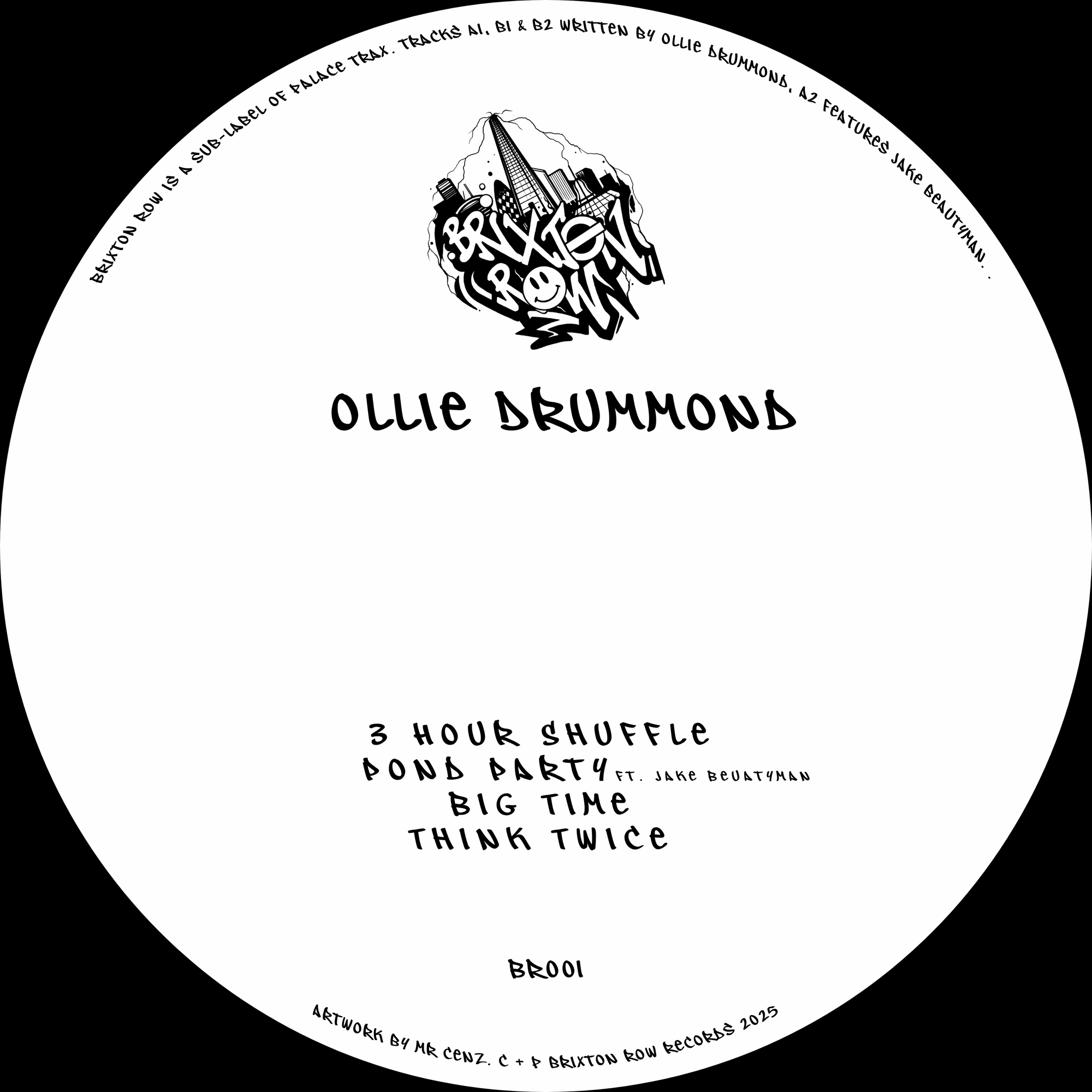 PRE-ORDER: Ollie Drummond - BR001 [Brixton Row Records]