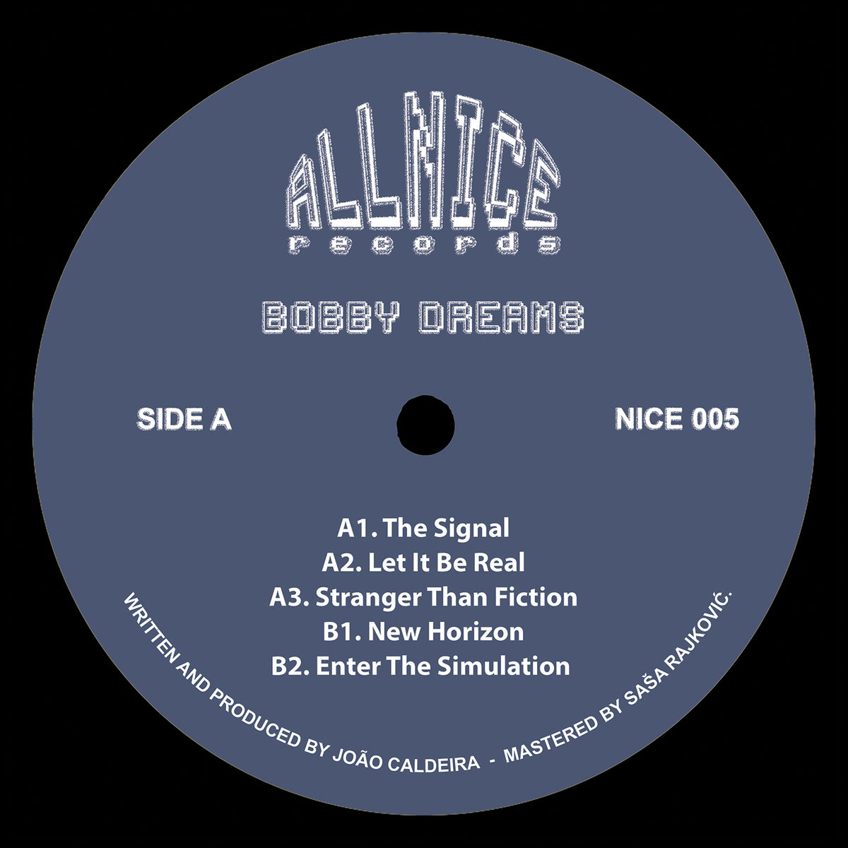 Bobby Dreams - The Signal EP [All Nice] NICE005