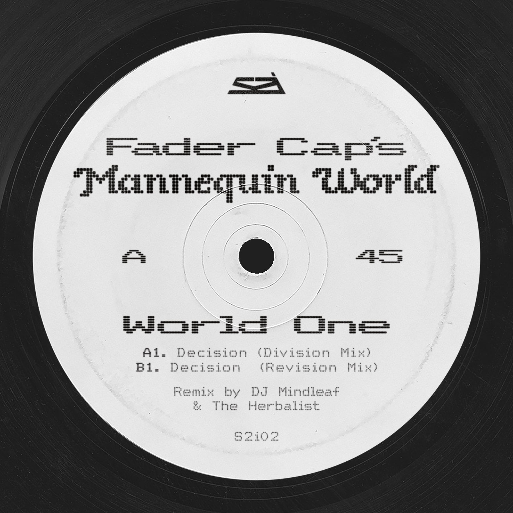 Fader Cap – World One EP [s2i Records] s2i02