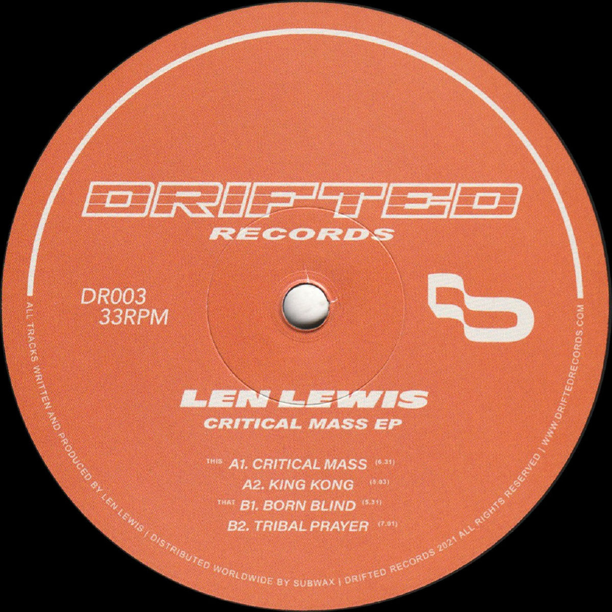 Len Lewis ‎– Critical Mass EP [Drifted Records] DR003