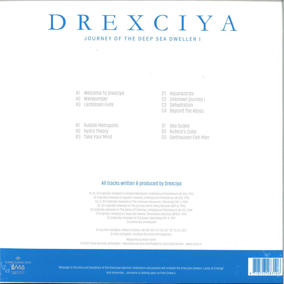 Drexciya – Journey Of The Deep Sea Dweller I [Clone Classic Cuts] C#CC22LP
