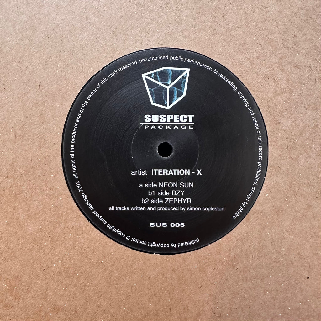 Iteration X – Neon Sun [Suspect Package] SUS005