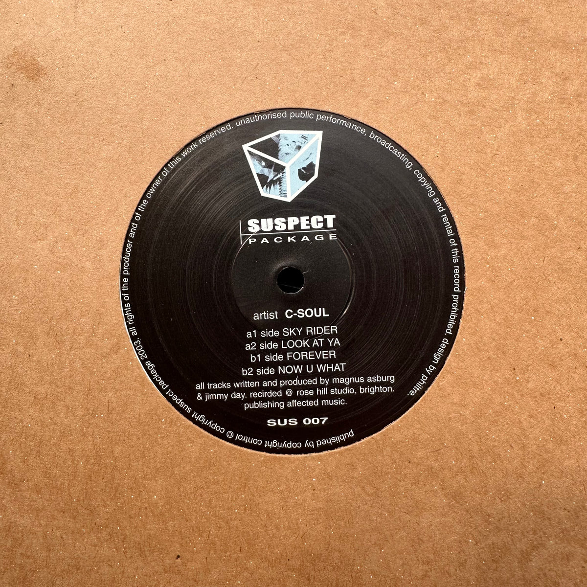 C-Soul – Sky Rider [Suspect Package]  SUS007