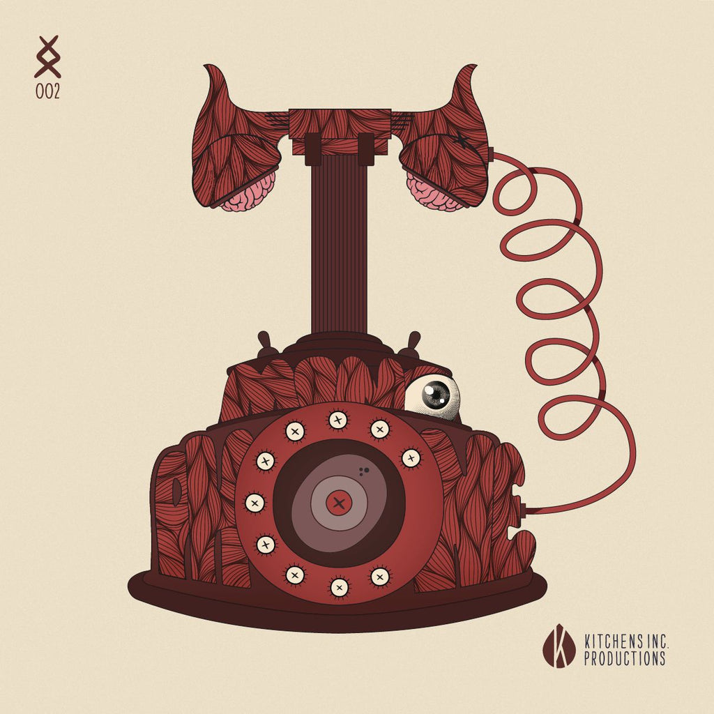 Kitchens Inc. – Mindphone EP [Kitchens Inc.] KITCH002