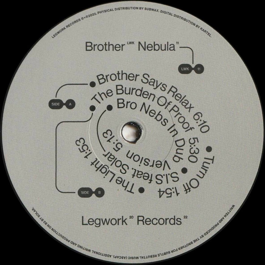 Brother Nedbula - Brother Says Relax [Legwork] LWK11