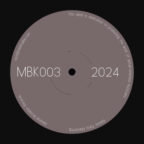 VA - Minimal Brooklyn 003 [MBK003]