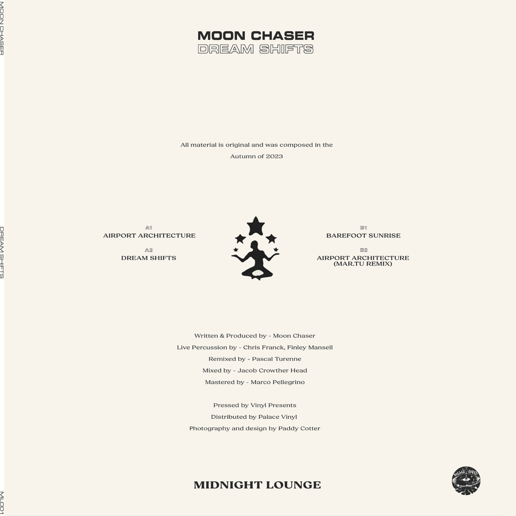 PRE-ORDER: Moon Chaser - Dream Shifts EP [ML001] Midnight Lounge