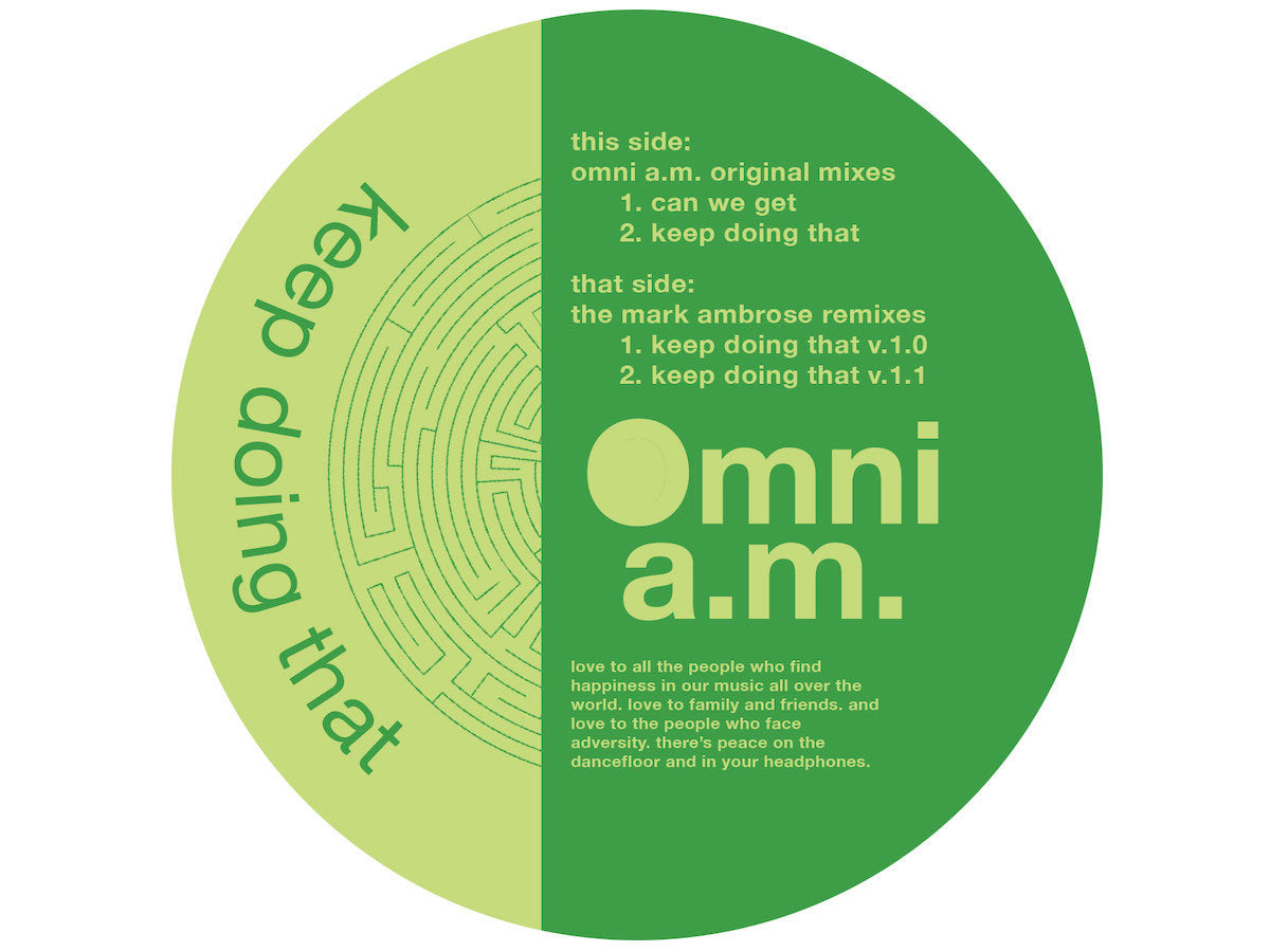 Omni A.M. – Keep Doing That [Euphoria Records] AAH-002.22