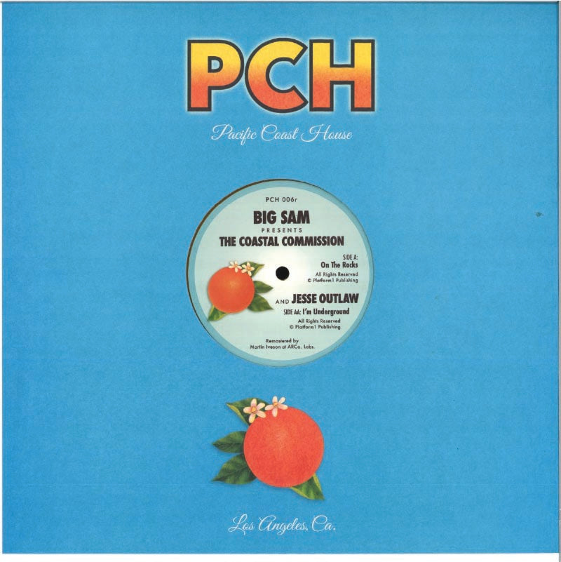 The Coastal Commission, Jesse Outlaw – On The Rocks / I’m Underground [Pacific Coast House Recordings] PCH 006R