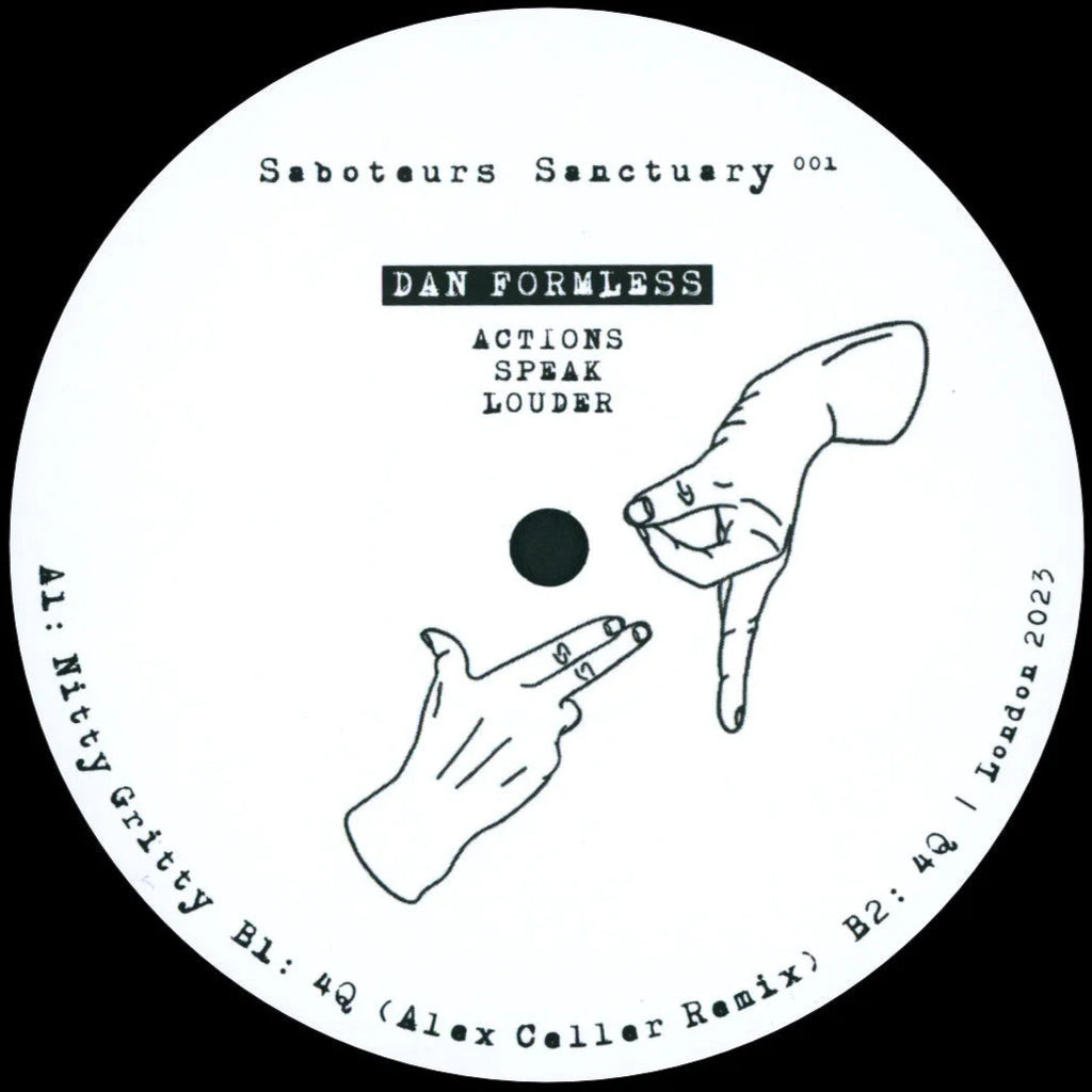 Dan Formless - Actions Speak Louder [Saboteurs Sanctuary] SABSAN001