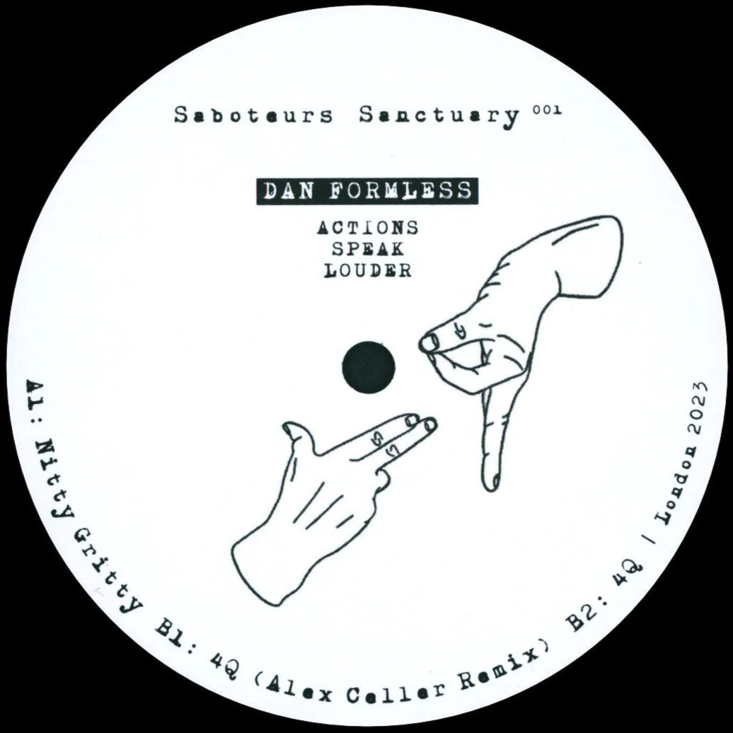 Dan Formless - Actions Speak Louder [Saboteurs Sanctuary] SABSAN001