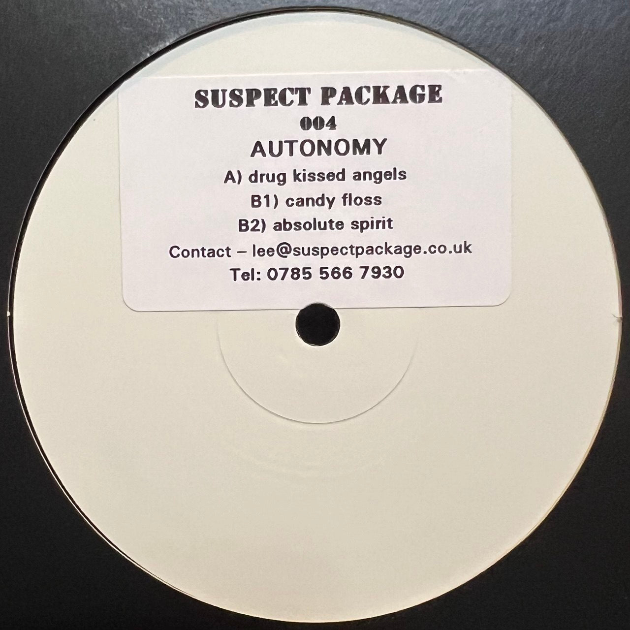 Autonomy – Drug-Kissed Angels [Suspect Package] SUS004