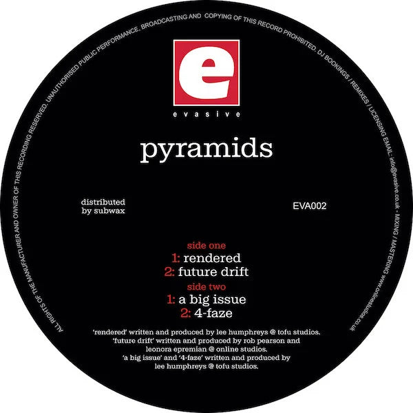 Various – Pyramids [Evasive Records] EVA002