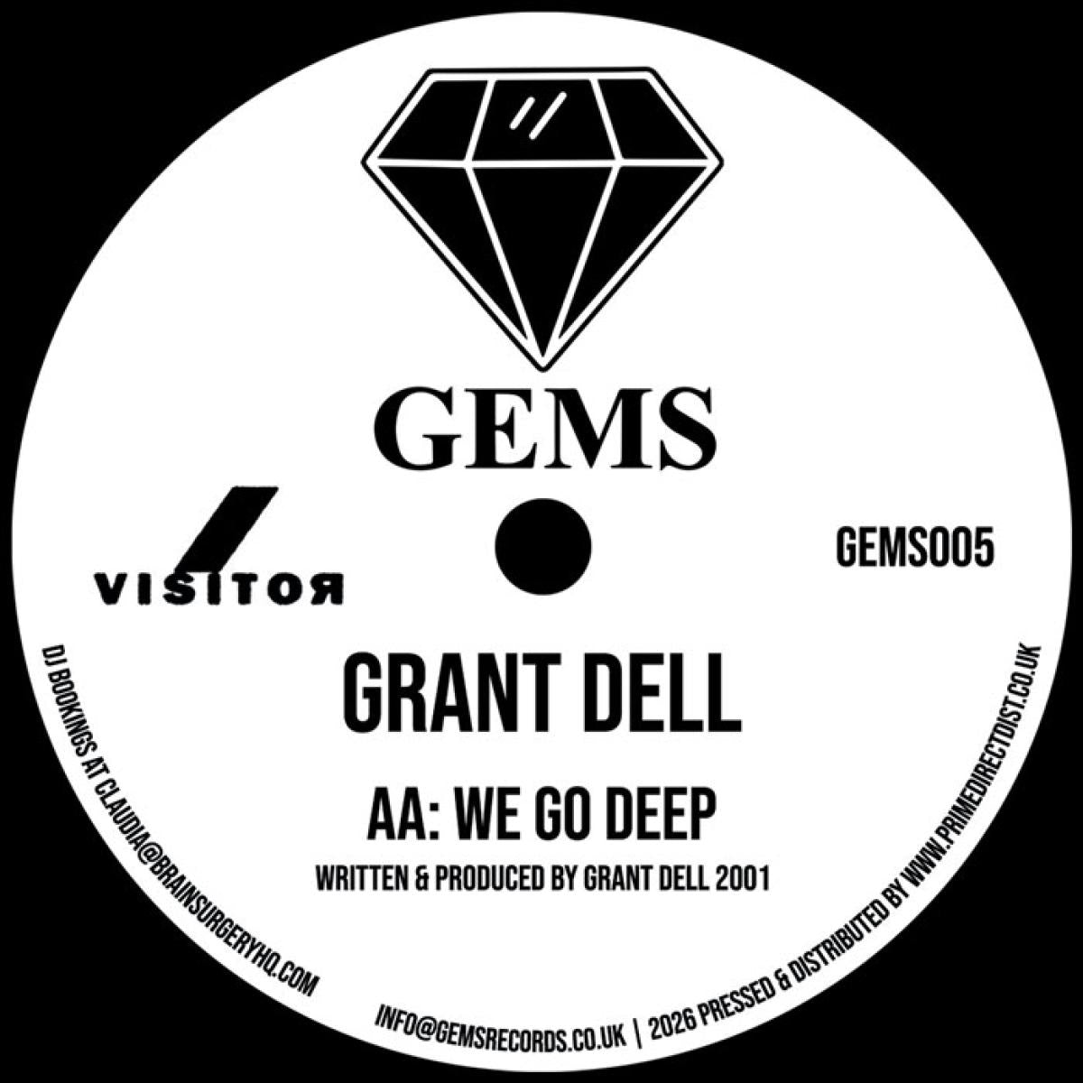 Grant Dell - Come On In / We Go deep [GEMS] GEMS005