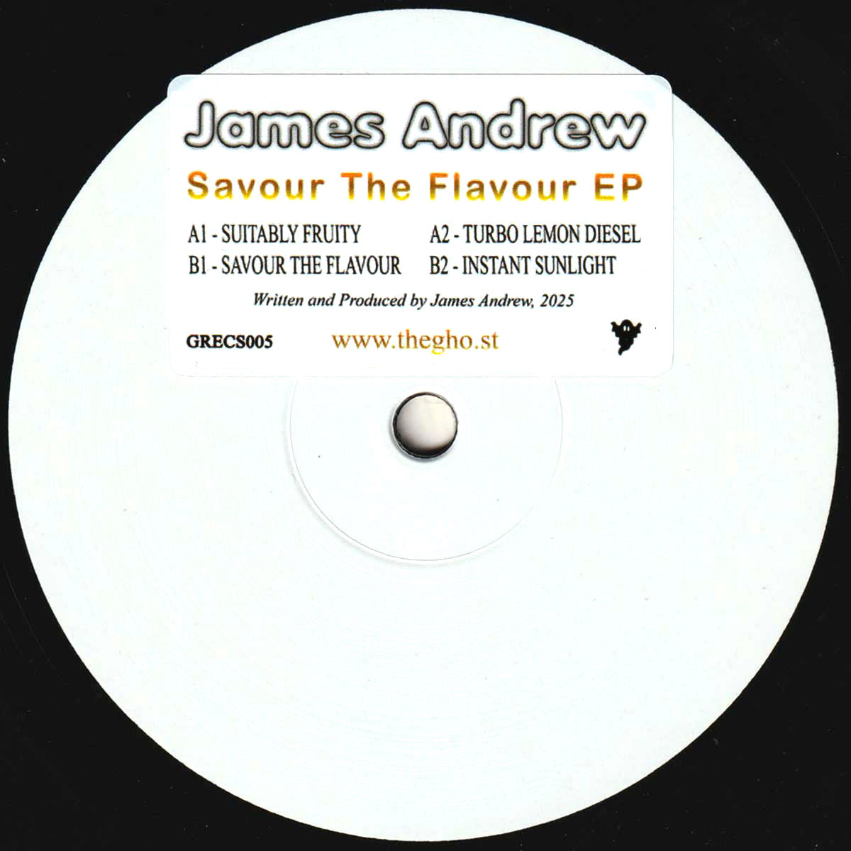 James Andrew - Savour The Flavour EP [Ghost Records] GRECS005