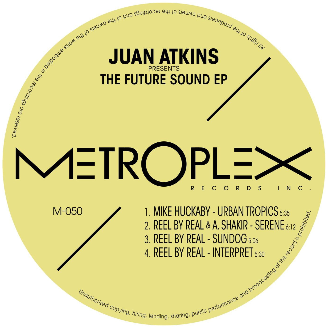 VA - Juan Atkins presents The Future Sound EP [Metroplex] M-050