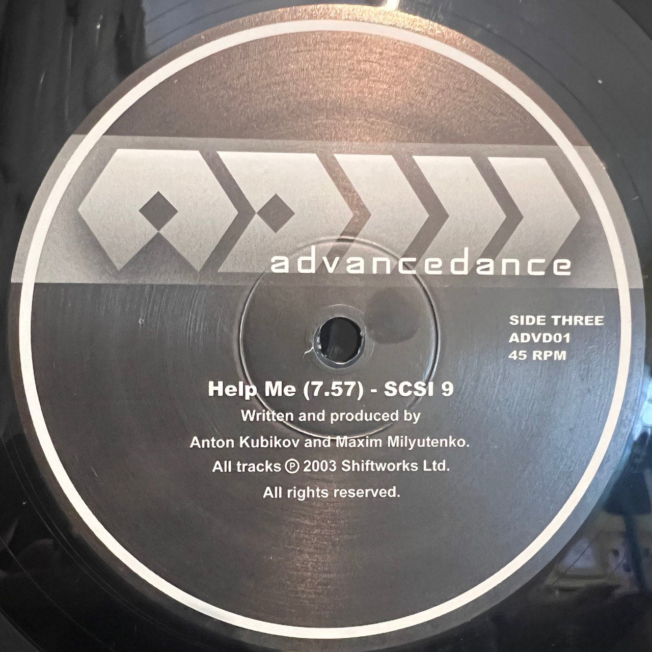 Various – Advance Dance 3LP [ADVD01]