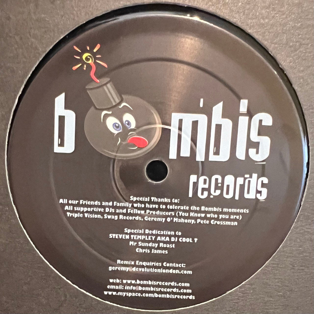 Dave Brennan ‎– Drink Deep 2008 Mixes [Bombis] BOMBIS006