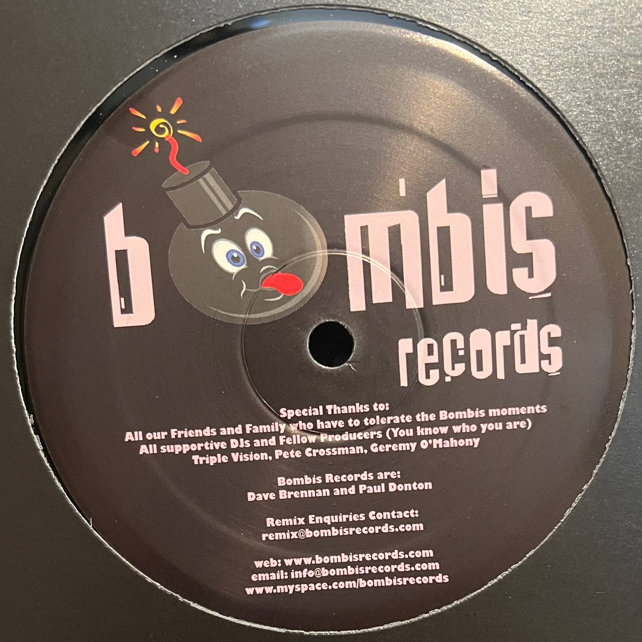 Dave Brennan – Silence Of The Bombies EP [Bombis] BOMBIS008