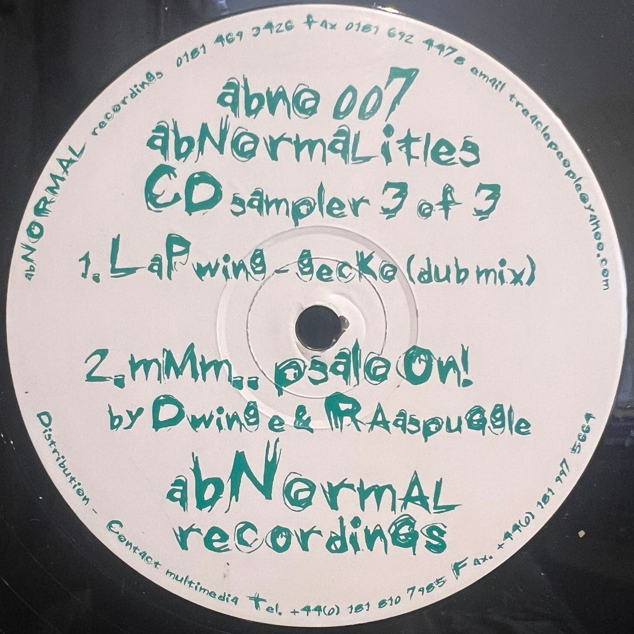 Various - Abnormalities [Abnormal Recordings] ABNO007