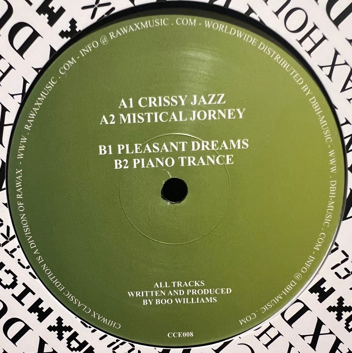 Boo Williams - Pleasant Dreams [CCE008] Chiwax