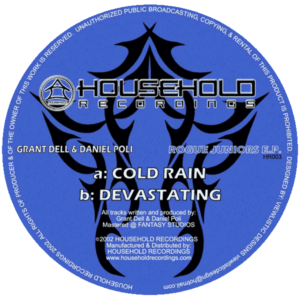 Grant Dell & Daniel Poli - Rogue Juniors EP [Household] HR003