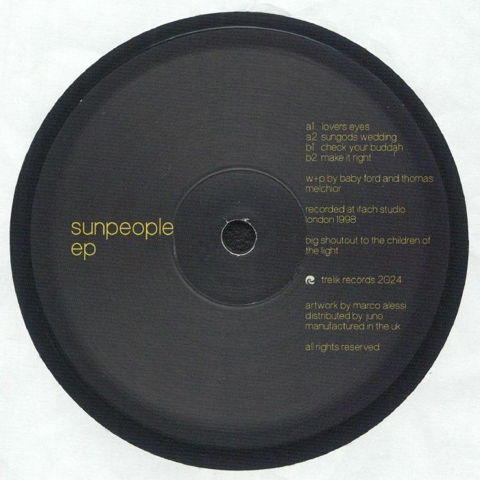 Sunpeople - Sunpeople EP [Trelik] TR09