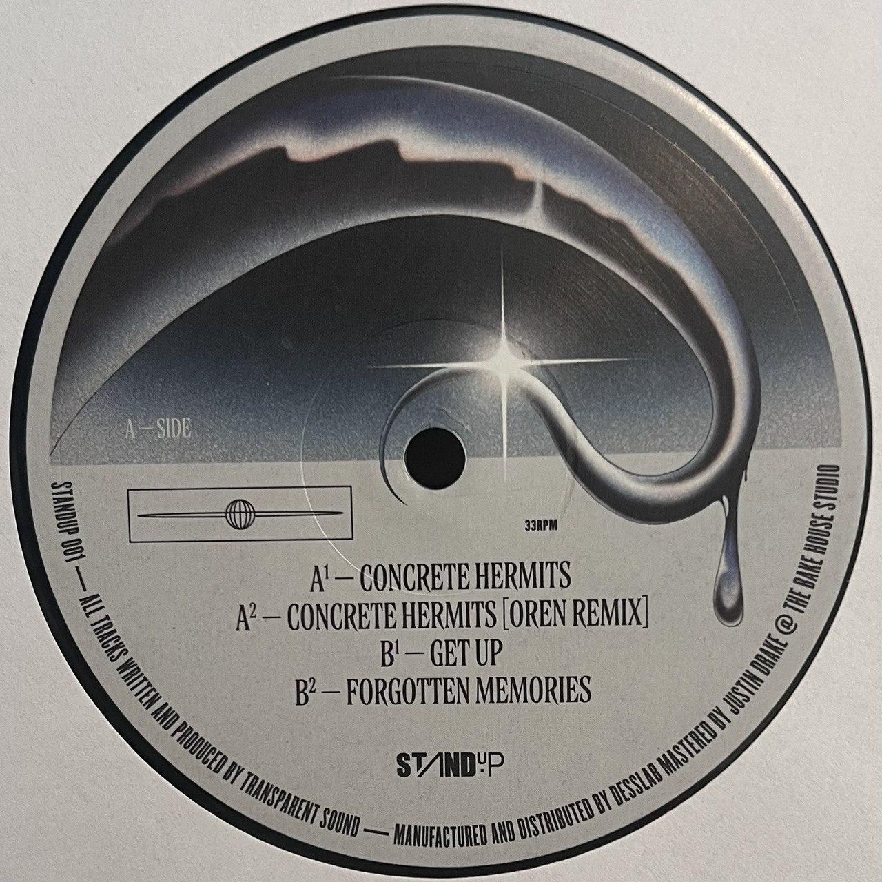 Transparent Sound - Concrete Hermits EP [Stand Up] STAND001 