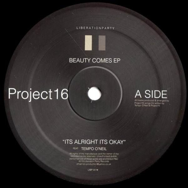 Project 16 - Beauty Comes EP [Liberation Party] LIBP001 